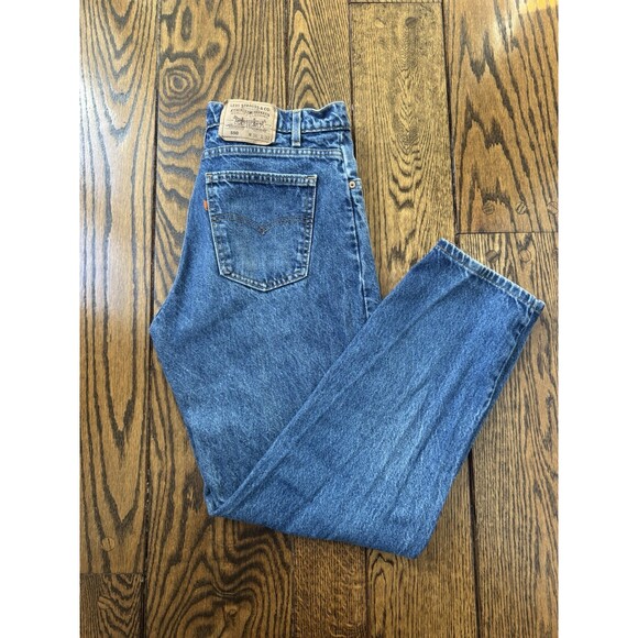 Levi's Other - Levi's 550 Men's Orange Tab Jeans Size 36x32 Relaxed Fit Tapered Leg